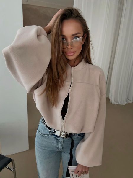 Bluza Polarowa Agatha Beżowa