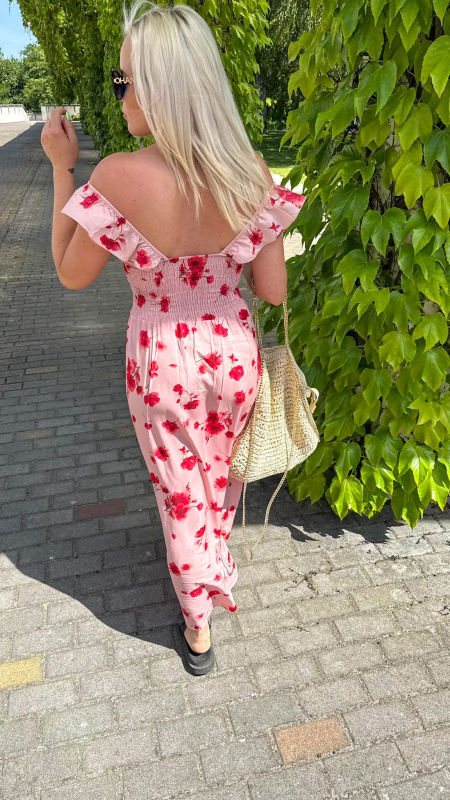 Sukienka Maxi Na Ramiączkach Maki zdjęcie 3