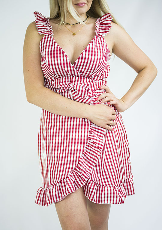 Sukienka Leyla czerwona