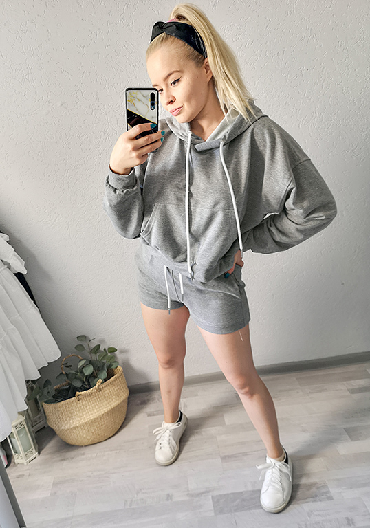 Komplet dresowy Soft Szary