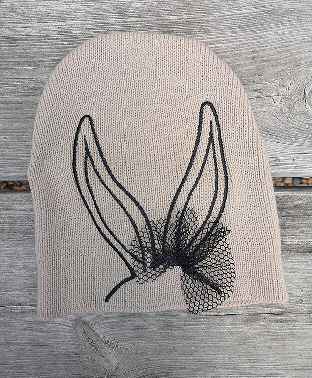 Czapka Rabbit Beżowa