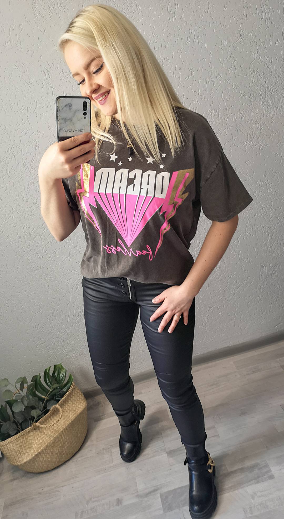 T-shirt Dream Azara Grafit